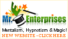 Exclusive Mentalism, Hypnotism, Magic, New Website!